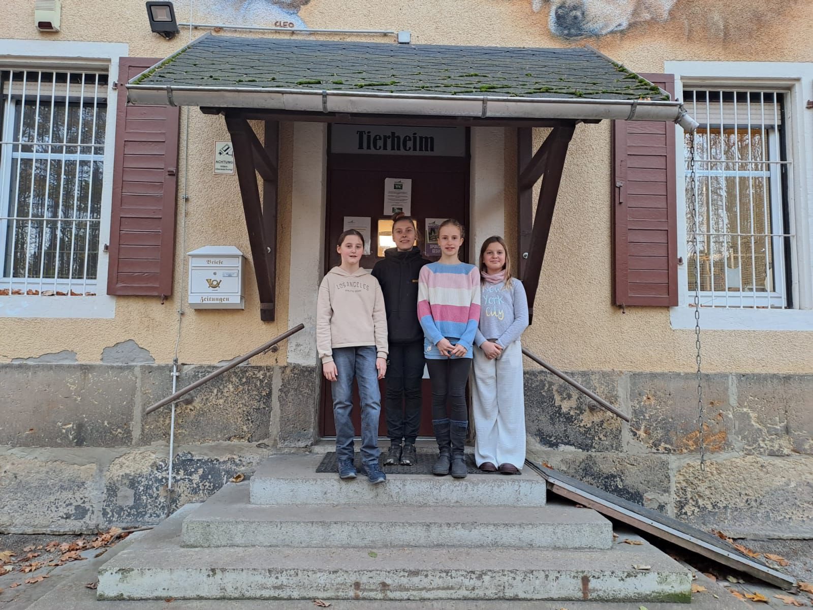  Erfolgreichen Spendensammlung für das Tierheim Freital