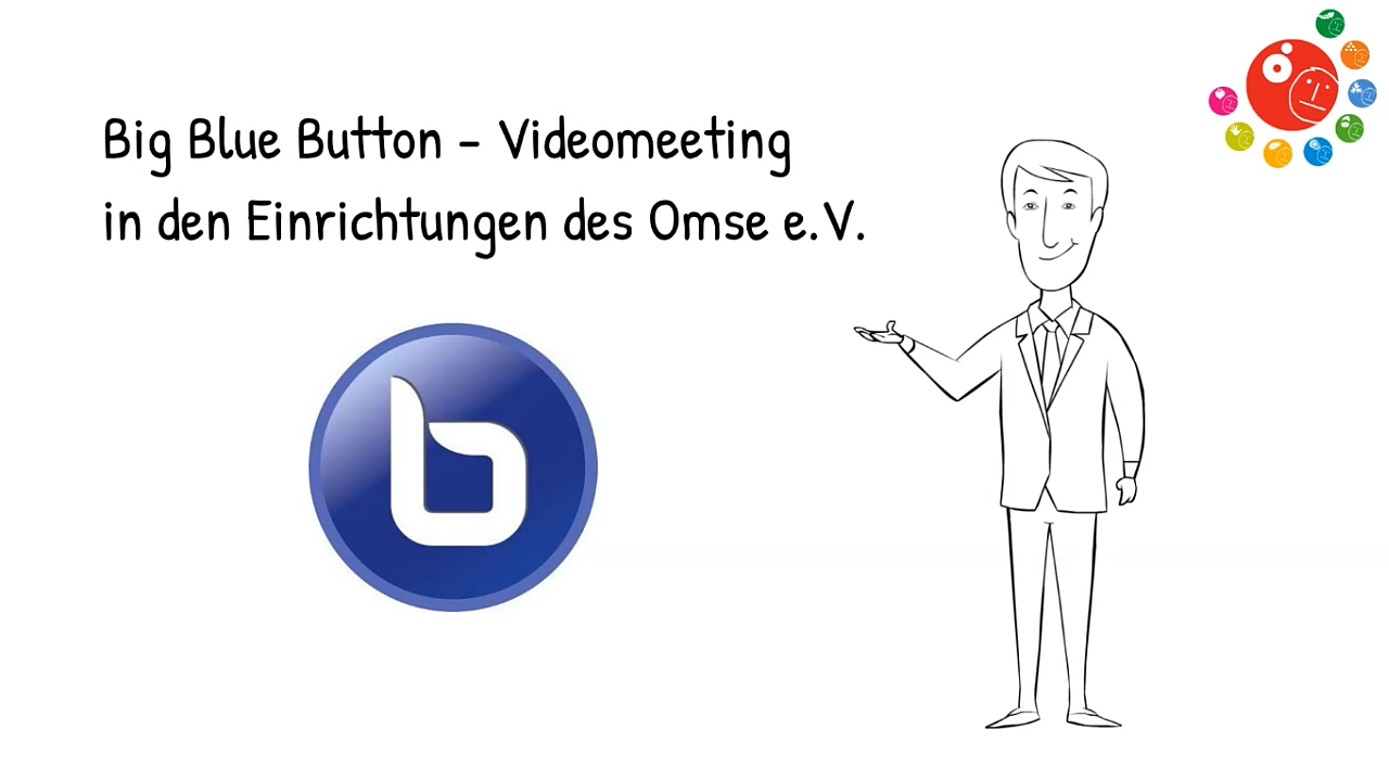 Informationen zu Login und Funktionalität von Big Blue Button, dem Videokonferenz-Tool des Omse e.V.