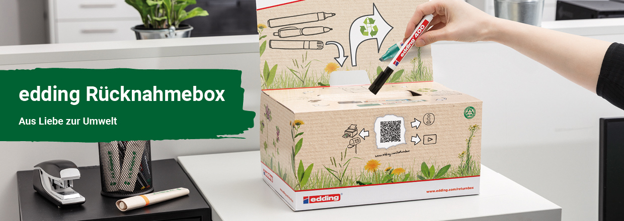 Edding-Returnboxen 